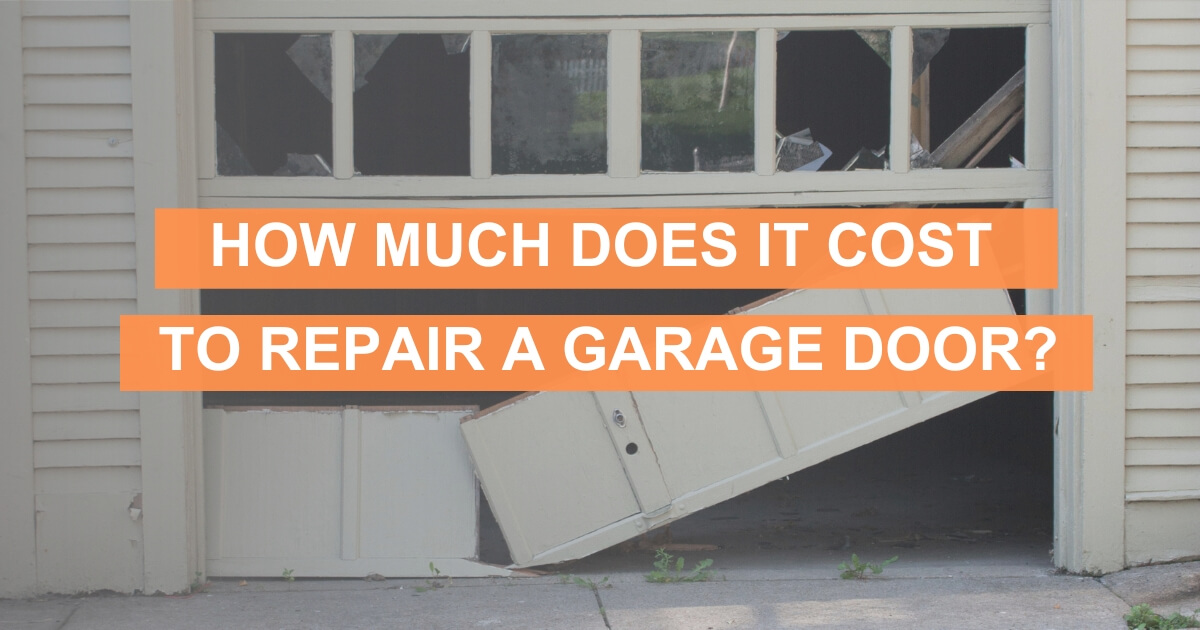 How Much Does It Cost To Repair A Garage Door? Ableluebkedoors