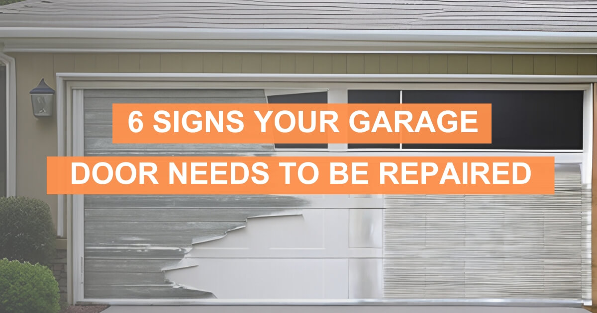 6 Signs Your Garage Door Needs To Be Repaired Ableluebkedoors