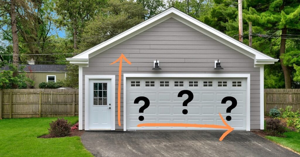 average garage measurements